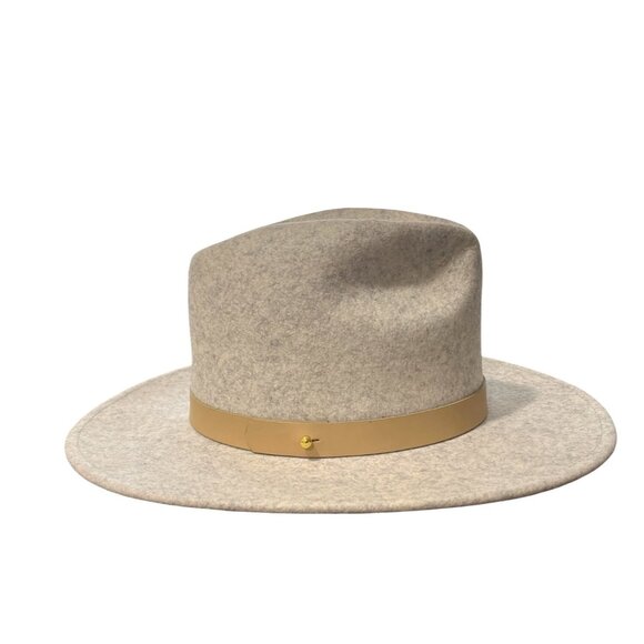 Lack Of Color Accessories - Lack Of Color Australian Wool Hat Wide Brim Fedora Hat Gray Small 55cm